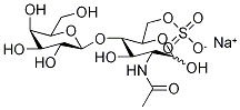 N-乙酰乙酰氨基6-硫酸钠盐结构式