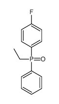 (4-fluorophenyl) ethyl phenylphosphine oxide Structure