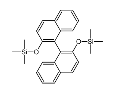 2,2-双(三甲基甲硅烷基氧基)-1,1-联萘结构式