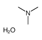N,N-dimethylmethanamine,hydrate Structure