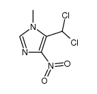 5-dichloromethyl-1-methyl-4-nitroimidazole结构式