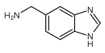 1H-苯并咪唑-5-甲胺结构式