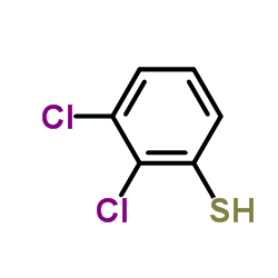 2,3-二氯苯硫酚结构式