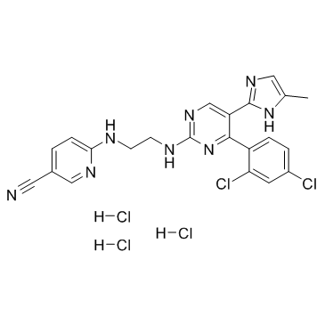 CHIR 99021 trihydrochloride Structure