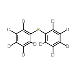 苯硫醚-D10结构式