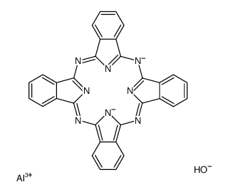 aluminum phthalocyanine hydroxide Structure