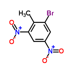 1-Bromo-2-methyl-3,5-dinitrobenzene structure