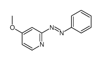 (4-methoxypyridin-2-yl)-phenyldiazene Structure