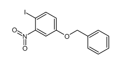 4-benzyloxy-1-iodo-2-nitrobenzene结构式