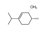 cis-3-(isopropyl)-6-methylcyclohex-2-en-1-ol Structure