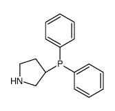 (3R)-3-(Diphenylphosphino)pyrrolidine Structure