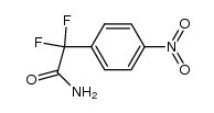 2,2-difluoro-2-(4'-nitrophenyl)acetamide结构式