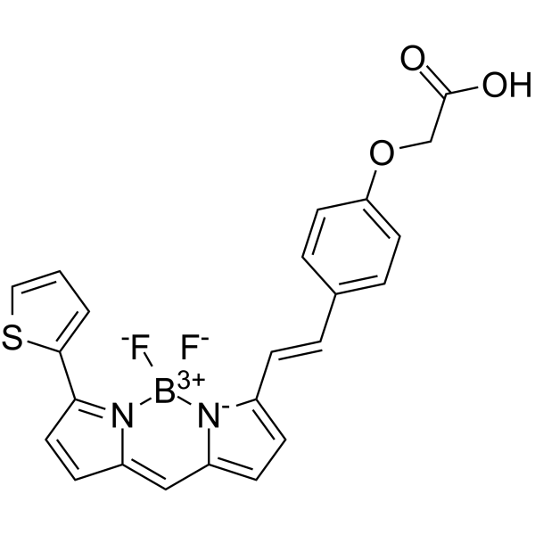 BDP 630/650 carboxylic acid结构式