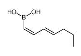 [(1E,3E)-hepta-1,3-dienyl]boronic acid结构式