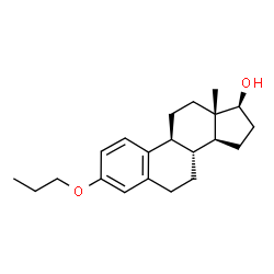 Estradiol 3-propyl ether结构式