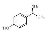 (S)-4-(1-氨基乙基)苯酚结构式