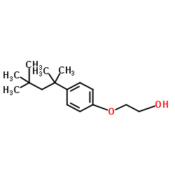 2-(4-(1,1,3,3-Tetramethylbutyl)phenoxy)ethanol structure