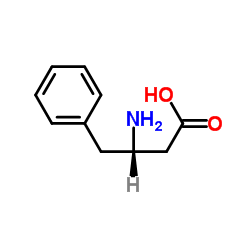 (S)-3-AMINO-4-PHENYLBUTANOIC ACID Structure