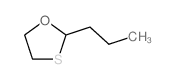 1,3-Oxathiolane,2-propyl-结构式