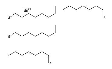 dioctyl-bis(octylsulfanyl)stannane结构式