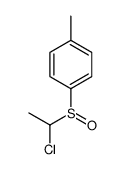 1-(1-chloroethylsulfinyl)-4-methylbenzene结构式
