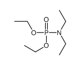 N-diethoxyphosphoryl-N-ethylethanamine结构式