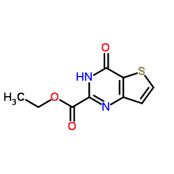 4-氧代-3,4-二氢噻吩并[3,2-d]嘧啶-2-羧酸乙酯结构式