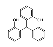 2-[(2-hydroxyphenyl)-phenylmethyl]phenol结构式