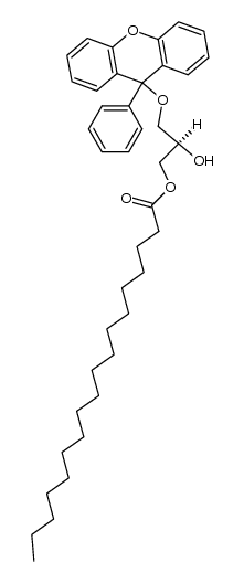 1-O-(9-Phenylxanthen-9-yl)-3-O-stearoyl-sn-glycerol Structure