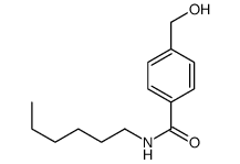 N-Hexyl-4-(hydroxymethyl)benzamide Structure