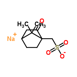 DL-10-樟脑磺酸钠结构式