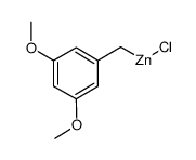 3,5-DIMETHOXYBENZYLZINC CHLORIDE Structure