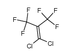 1,1-Dichloro-2-(trifluoromethyl)-3,3,3-trifluoro-1-propene结构式