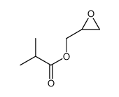 oxiran-2-ylmethyl 2-methylpropanoate Structure