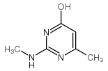 6-METHYL-2-(METHYLAMINO)PYRIMIDIN-4-OL picture