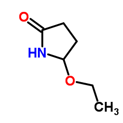 5-Ethoxy-2-pyrrolidinone Structure