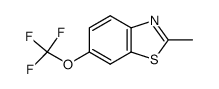 2-Methyl-6-(trifluoromethoxy)benzothiazole Structure