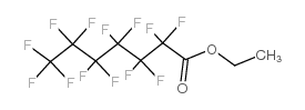 Ethyl perfluoroheptanoate structure