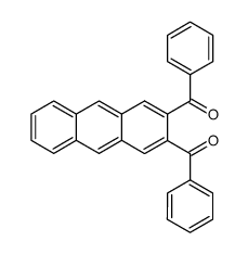 2,3-dibenzoylanthracene结构式