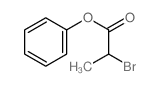 2-溴丙酸苯酯结构式