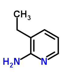 2-氨基-3-乙基吡啶结构式