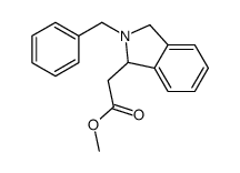 methyl 2-(2-benzyl-1,3-dihydroisoindol-1-yl)acetate Structure