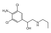 1-(4-amino-3,5-dichlorophenyl)-2-(propylamino)ethanol Structure