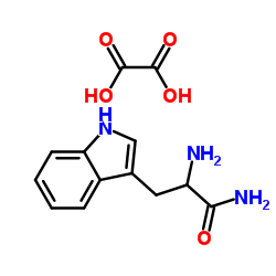 H-TRP-NH2 HCL Structure