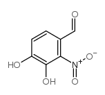 3,4-dihydroxy-2-nitrobenzaldehyde Structure