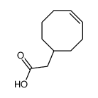 2-cyclooct-4-en-1-ylacetic acid Structure
