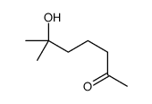 6-hydroxy-6-methylheptan-2-one结构式