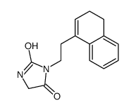 3-[2-(3,4-dihydronaphthalen-1-yl)ethyl]imidazolidine-2,4-dione结构式
