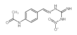 [[N-[(4-acetamidophenyl)methylideneamino]carbamimidoyl]amino]-hydroxy-oxo-azanium picture