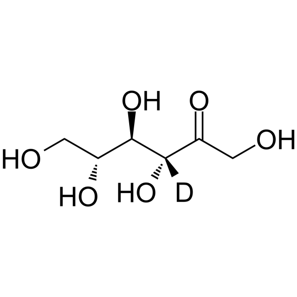 D-Fructose-3-d Structure